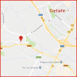 mapa carnet de carretillero getafe